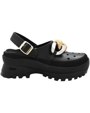 Stella McCartney Ladies Falabella Trace Slingback Clogs, Brand Size 36 Us - Black