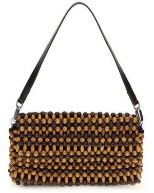 STAUD Timmy Shoulder Bag - Brown