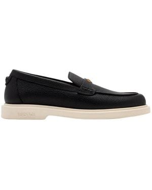 Versace Giuliano Loafers, Brand Size 42 Us - Black