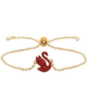 Swarovski Swan Bracelet - Brown
