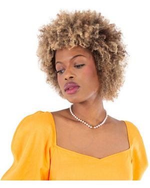 Celine Plage Pearl Necklace - Metallic