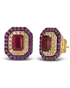 Le Vian Ladies Color On Color Earrings Set - Yellow