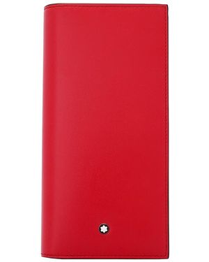 Montblanc Meisterstuck Long Wallet 15Cc - Red