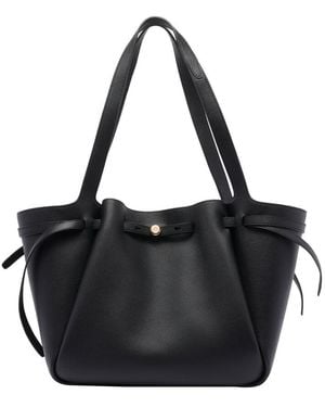 Tory Burch Romy Shopping Bag - Black