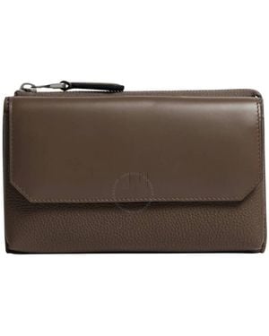 dunhill 1893 Harness West End Leather Messenger Bag - Brown