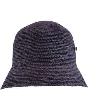 Van Palma Packable Beach Hat - Blue