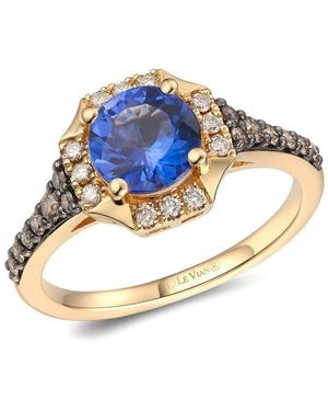 Le Vian Ladies Blueberry Tanzanite Rings Set - Metallic