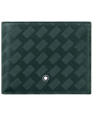 Montblanc Extreme 3.0 6Cc Embossed Leather Wallet - Green