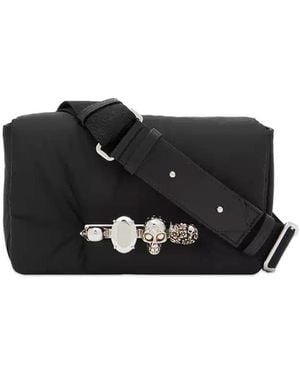McQueen The Puffy Knuckle Belt Bag - Black