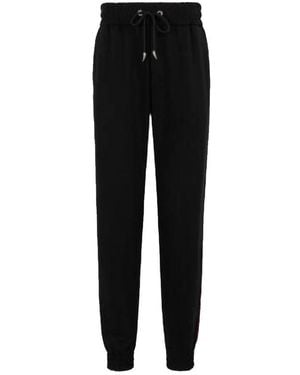 Roberto Cavalli Jersey Jogging Trousers, Brand Size 48 Us - Black