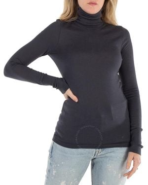 Lemaire Turtleneck Merino Wool Jumper - Black