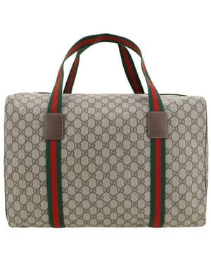 Gucci Gg Travel Bag - Gray