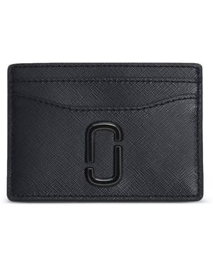 Marc Jacobs Utility Snapshot Leather Cardholder - Black