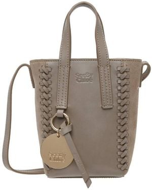 See By Chloé Mini Tilda Tote Bag - Metallic