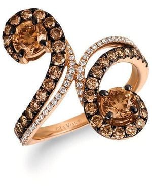 Le Vian Ladies Chocolatier Rings Set - Brown