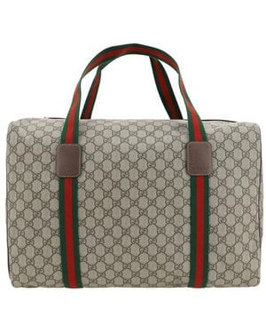 Gucci Gg Travel Bag - Grey