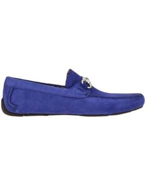 Ferragamo Parigi Eco Driving Loafers - Blue