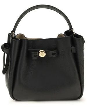 Tory Burch Romy Bucket Bag - Black