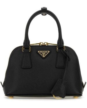 Prada Leather Handbag - Black