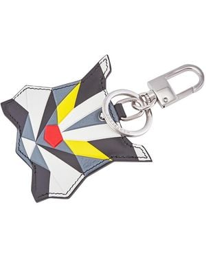 Montblanc Meisterstuck Soft Grain Key Fob Lynx - Metallic