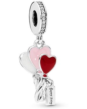 PANDORA Heart Balloons Dangle Birthday Charm - Black