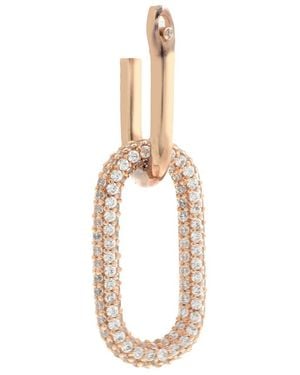 Apm Monaco Cubic Zirconia Single Earring - Metallic