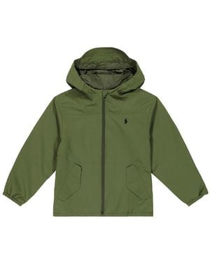 Polo Ralph Lauren Hooded Windbreaker Jacket - Green