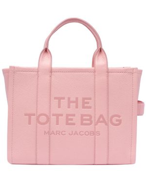 Marc Jacobs The Medium Leather Tote Bag - Pink