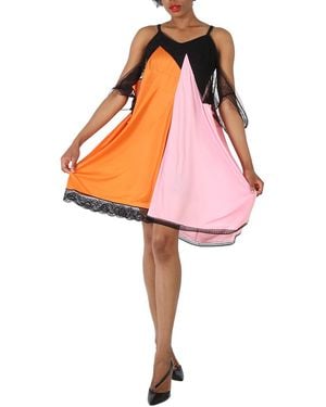 Burberry Midi Dress - Pink