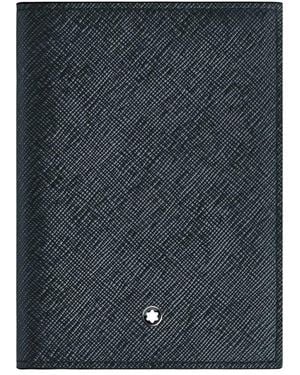 Montblanc Sartorial Leather Passport Holder - Black