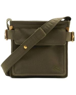 Burberry Mini Trench Phone Shoulder Bag - Green