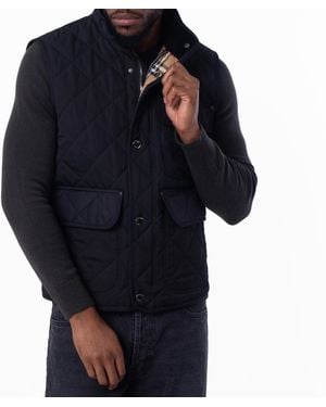Burberry Saunton Quilted Thermoregulated Gilet - Blue