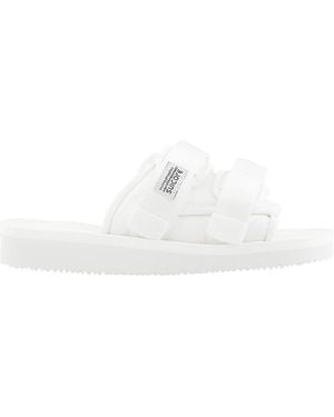 Suicoke Moto-Cab Slippers, Brand Size 5 Us - White