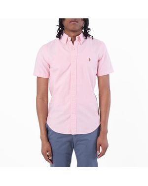 Polo Ralph Lauren Custom Fit Oxford Shirt - Red