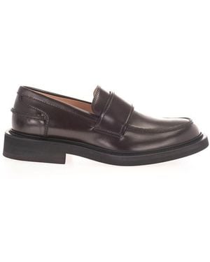 Bottega Veneta Calfskin Loafers - Grey