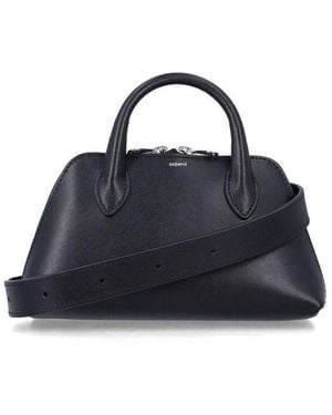 Coperni Leather Duffle Belt Bag Calf - Blue