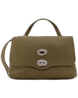 Zanellato Postina S Leather Crossbody Bag - Green