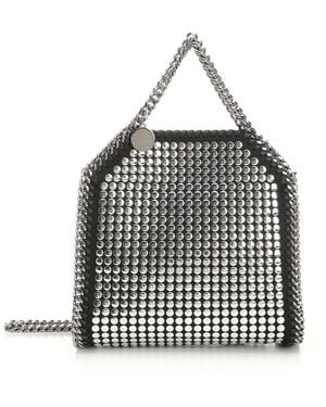Stella McCartney Falabella Tiny Embellished Tote Bag - White
