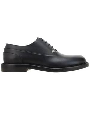 Burberry Leather Cobble Oxford Shoes, Brand Size 40 Us - Black