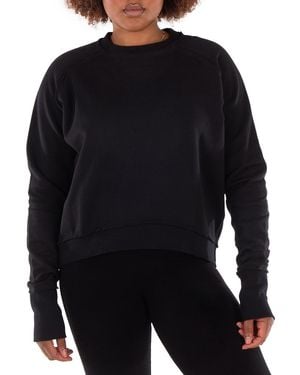 The Good Tee Sustainable Cosy Crewneck Sweatshirt - Black