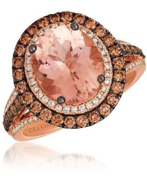 Le Vian Ladies Nude Palette Cocktail Rings Set - Pink
