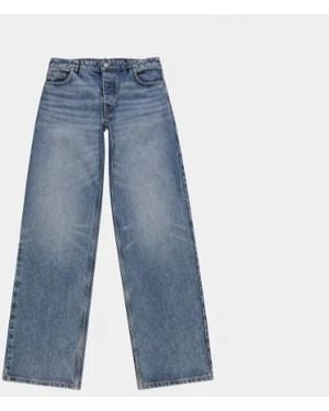 Bally Wide-Leg Denim Jeans, Waist - Blue