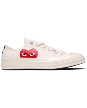 Comme des Garçons X Converse Low-Top Trainers - White