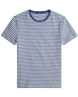 Polo Ralph Lauren Striped Jersey T-Shirt - Blue