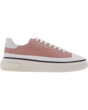 Bally Maily Low-Top Trainers, Brand Size 40 Us Size 9.5 - Pink
