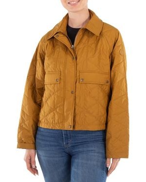 Save The Duck Maggie Quilted Jacket, Brand Size 4 - Orange