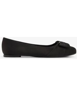 Ferragamo Ferragamo Vara Bow Ballet Flats - Black
