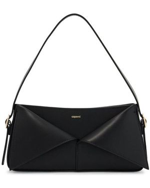 Coperni Ed Leather Bag With Flap - Black