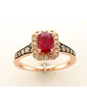 Le Vian Ladies Passion Ruby Rings Set - Pink