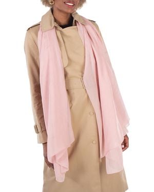 BVLGARI Logomania Silk Maxi Stole 245356 - Pink